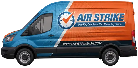 Air Strike Cooling service van
