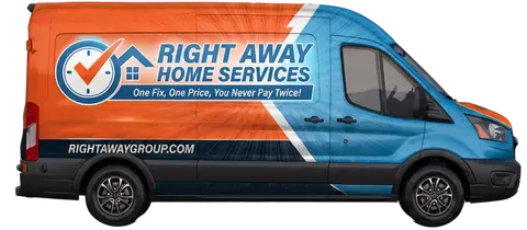 Right Away Home Services service van